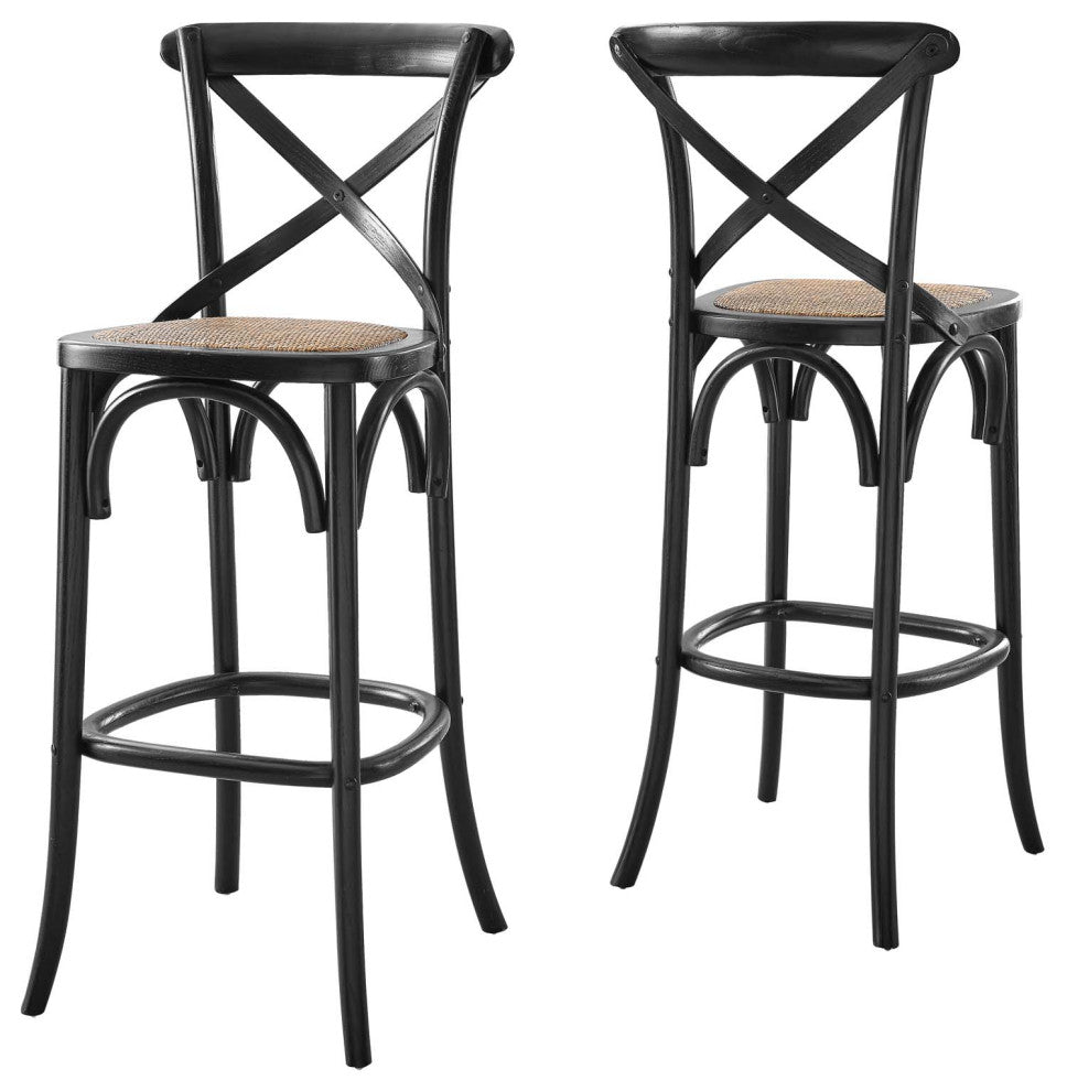 Gear Bar Stool, Black