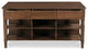 Russet Kitchen Island Brown