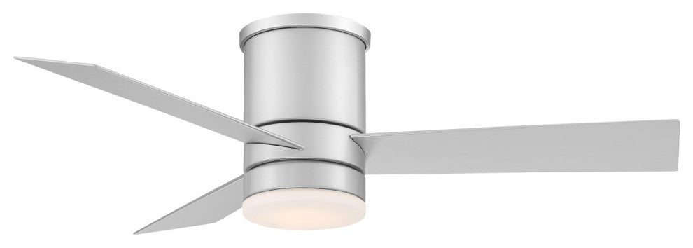 Axis 3-Blade Smart Flush Mount Ceiling Fan 44" Titanium, 3500K LED Kit