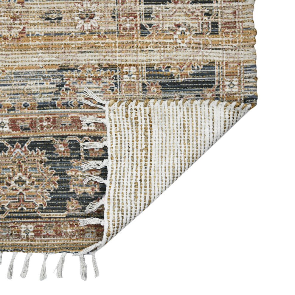 Prairie Hays Area Rug, Blue, 8' x 10', Oriental