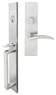 Air-Stream Lever, Mortise Entry Handleset, RHR, Satin Stainless Steel