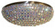 Brilliant Drawer Cup Pull, Aurora Borealis