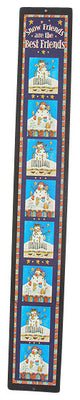 Club Snow Friends Wall Hanging Christmas Card Holders, Pack of 120, 42"