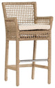 Brisbane Outdoor Stool, Natural, Bar Stool