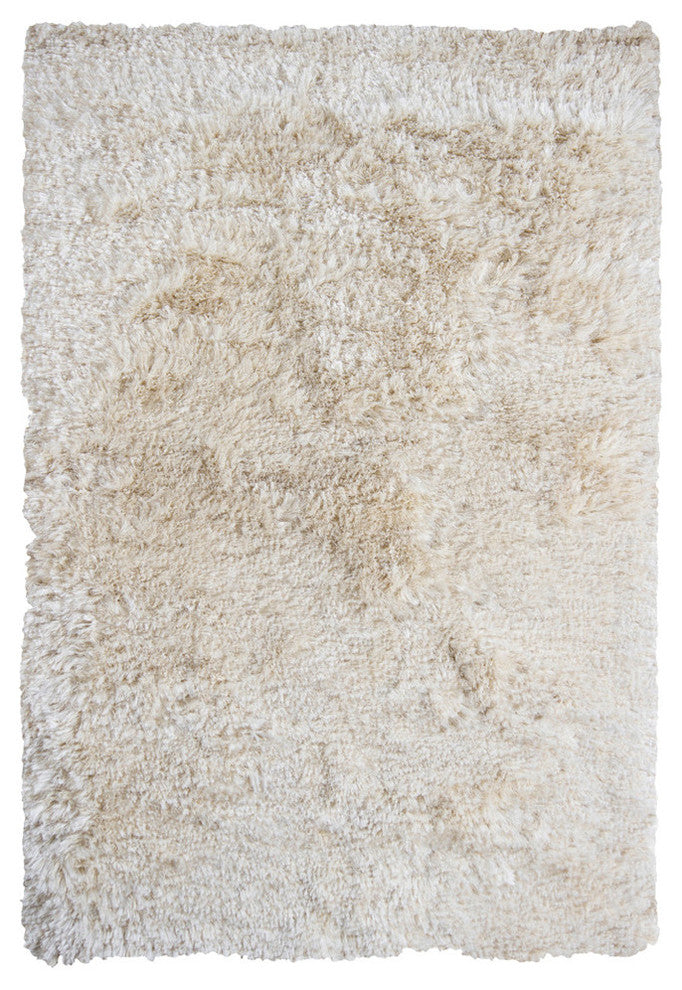 Celecot Contemporary Area Rug, Off-White, 9'x13' Rectangle