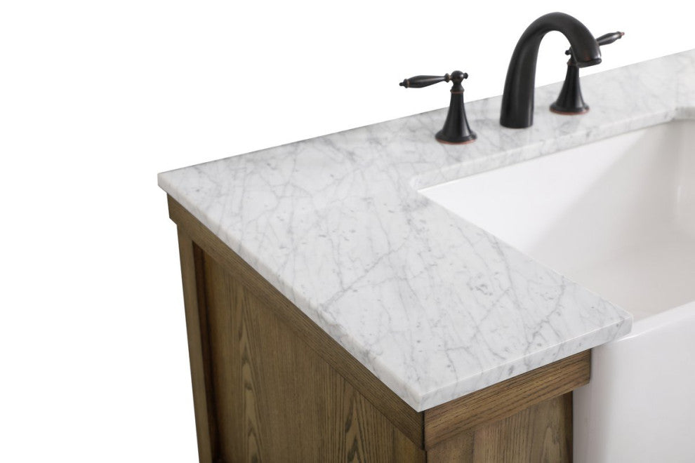 Home Living 22" Farmhouse Driftwood-Light Bathroom Vanity
