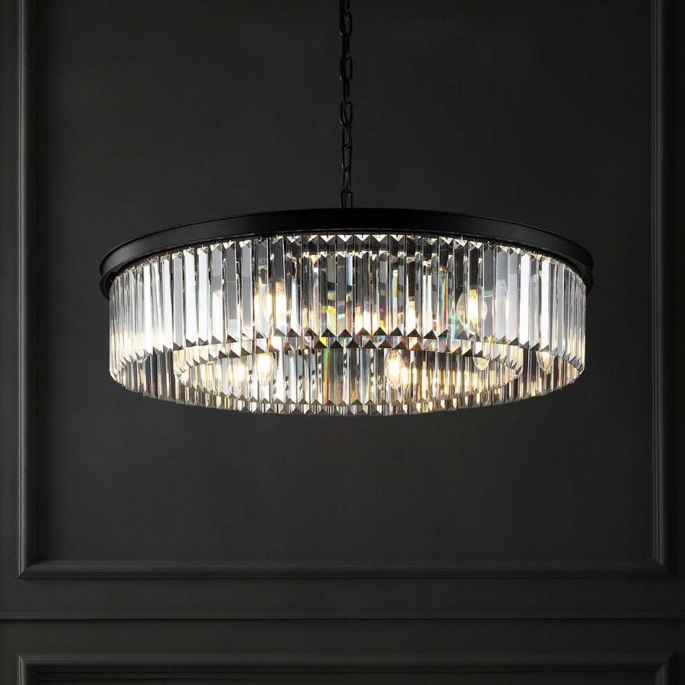 Safavieh Couture Jennaya Crystal Chandelier Black