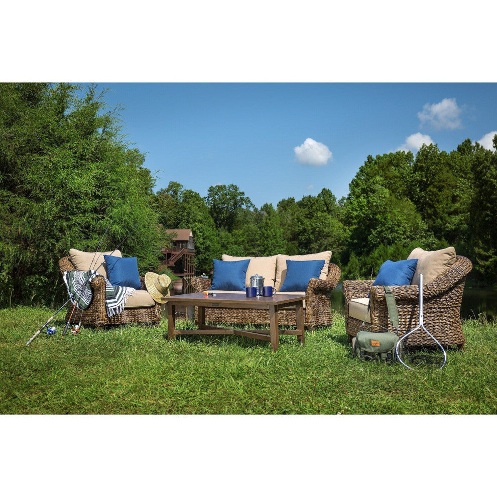 Cayman Loveseat, Heritage Brown