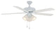 Dalton 52" 3-Light Uni Pack, White