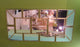 60" Contemporary Gold Mirrored Wall Art, Large Tall Divided