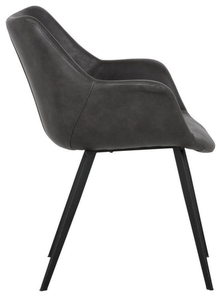 Mason Dining Armchair, Town Gray