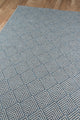 Como COM-3 Indoor Outdoor Rug, Blue, 3'11"x5'7"