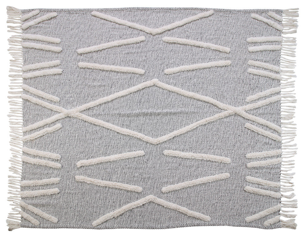 Crossing Lines Throw Blanket