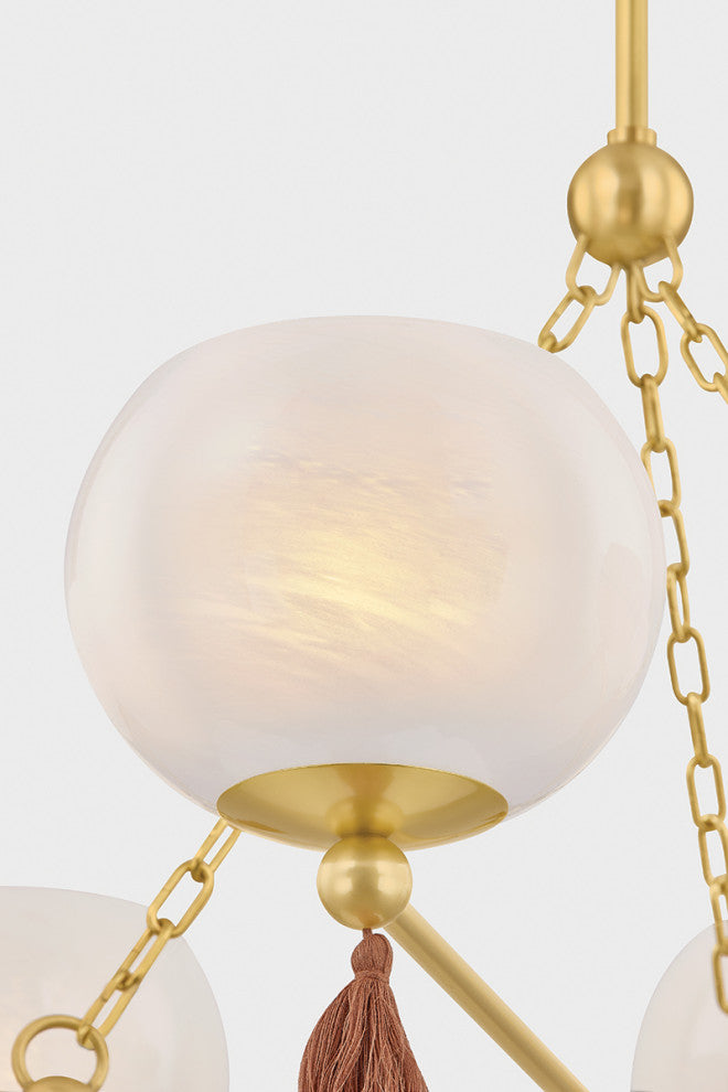 Mandy Cheng x Mitzi Niya Chandelier Aged Brass