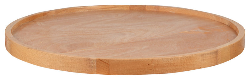 Round Butcher Block Style Table Top, 30"