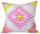 Deny Designs Dash And Ash Chelsea And Coral Outdoor Throw Pillow
