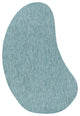 Evan Modern Rustic Organic Curve Indoor/Outdoor Shaped Area Rug