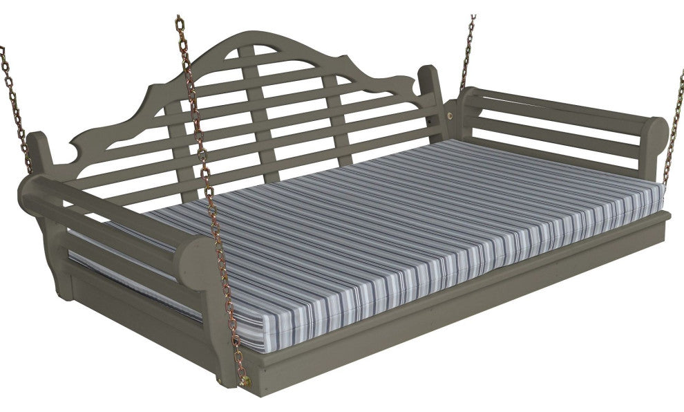 Pine Marlboro Swingbed, Olive Gray, 6 Foot