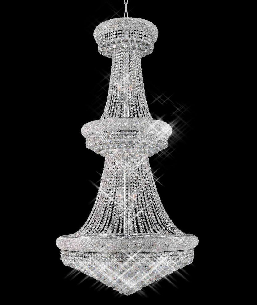 Artistry Lighting Primo Collection Chandelier 42x72, Chrome