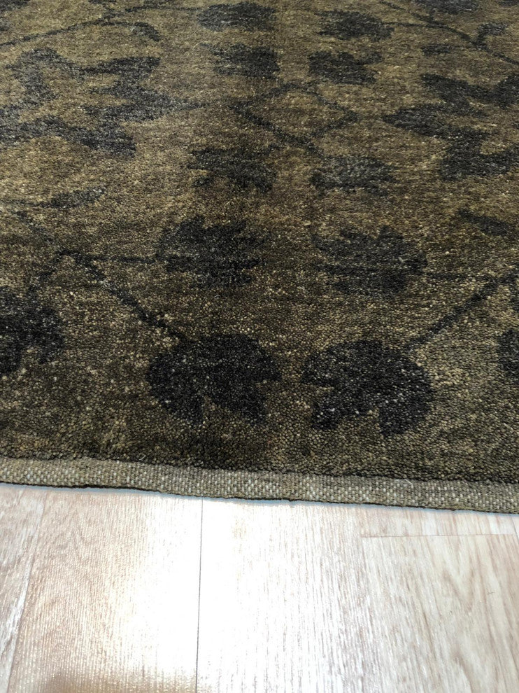 Green Transitional All Over Ningxia Area Rug