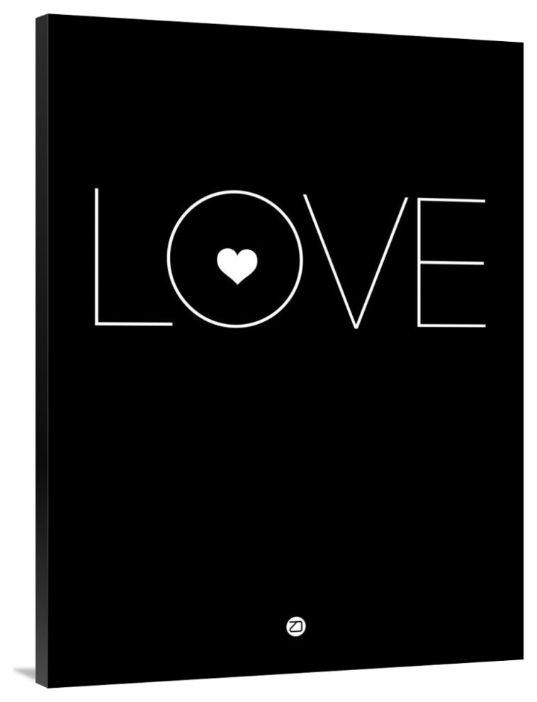"Love Poster Black" Fine Art Print