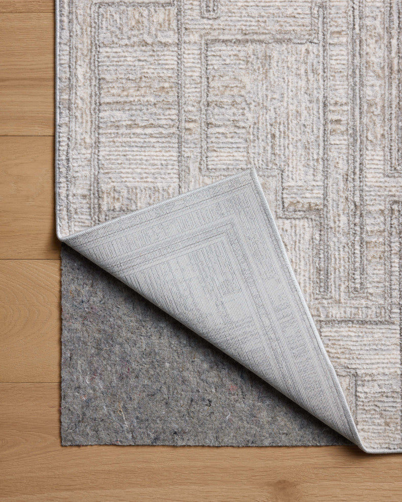 Loloi Hollis Grey / Ivory 2'-7" x 8'-0" Runner Rug