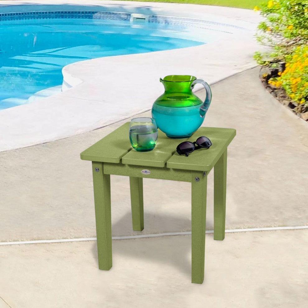 Adirondack Small Side Table, Palm Green