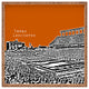 Deny Designs Bird Ave Texas Longhorns Orange Square Tray