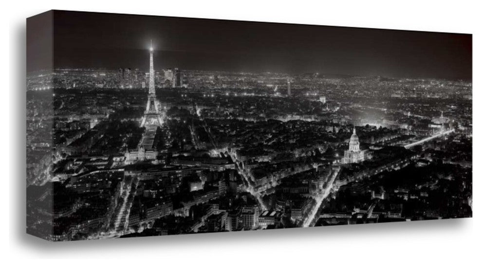 "Paris By Night" By Alan Blaustein, Giclee Print on Gallery Wrap Canvas