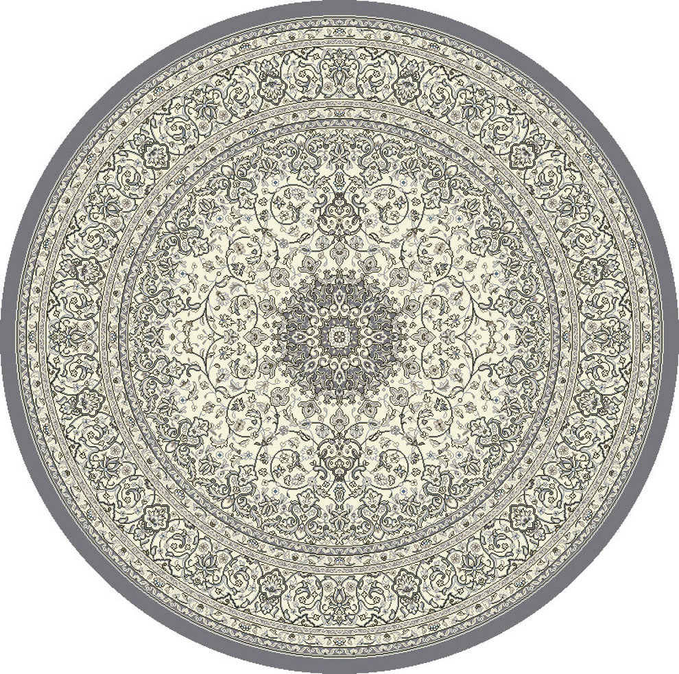 Ancient Garden Rug, 5'3" Round