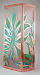 Monstera Sconce 17" Patina Finish, Left