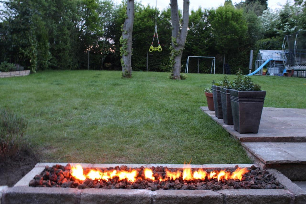 60" Single Linear Burner and Complete Basic Kit for Propane