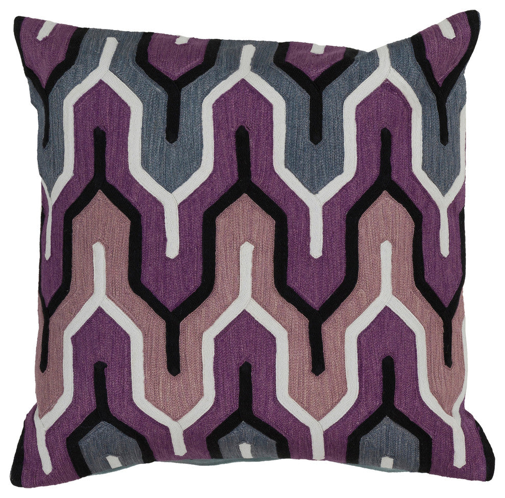 Aztec Pillow 22x22x5, Down Fill