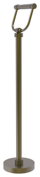 Free Standing Toilet Tissue Holder, Antique Brass