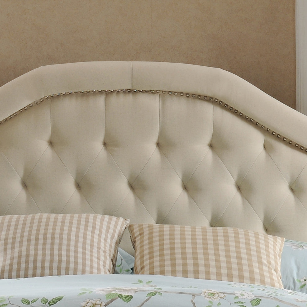 Maizyl Contemporary Fabric Full/Queen Headboard