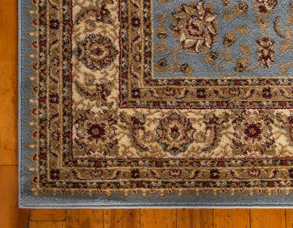 Unique Loom Light Blue St. Louis Voyage 2' 2 x 3' 0 Area Rug