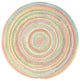 Capel Baby's Breath Natural 0450_610 Braided Rugs - 7' 6" Round