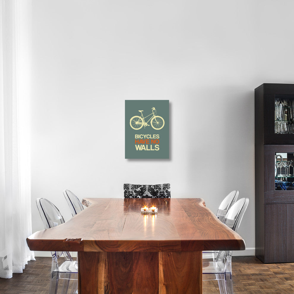 "Bicycles Have No Walls Poster 3" Fine Art Print