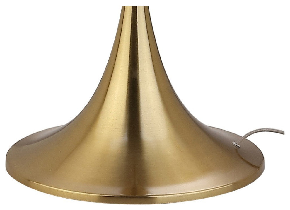 Amelia 63" Metal Floor Lamp, Brass