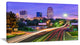 "Winston Salem North Carolina" Canvas Print60"x28", 1 Panel