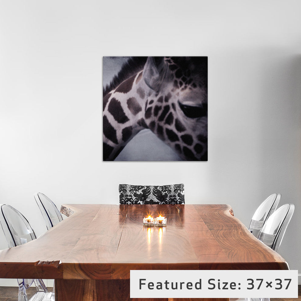 "Giraffe II" by Chelsea Victoria, 18x18x1.5