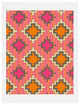 Deny Designs Sharon Turner Tangerine Kilim Art Print