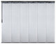 Dappled Iron 6-Panel Track Extendable Vertical Blinds 98-130"W