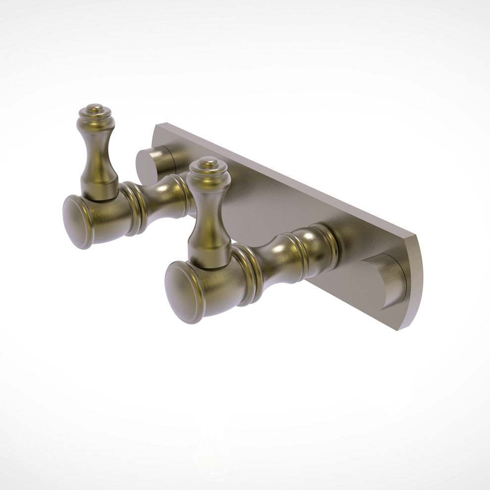 Carolina 2 Position Multi Hook, Antique Brass