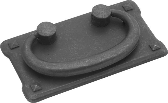 1-1/2 " Old Mission Black Mist Antique Bail Cabinet Pull PA0721-BMA