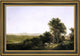 David Johnson a Lush Summer Landscape Framed Premium Canvas Print, 24"x16"