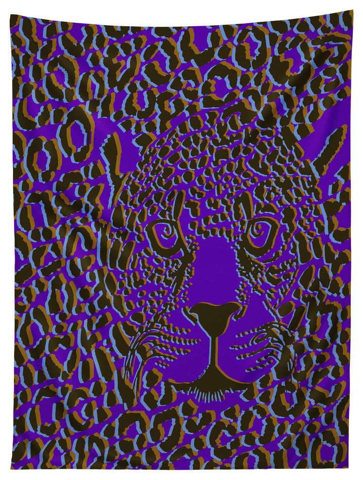 Deny Designs Aimee St Hill Leopard 1 Tapestry