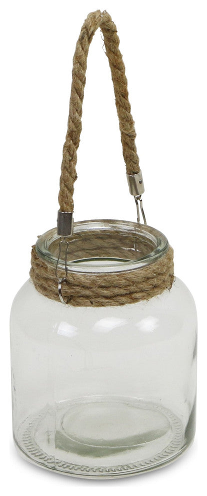 Playa Rope Glass Jar