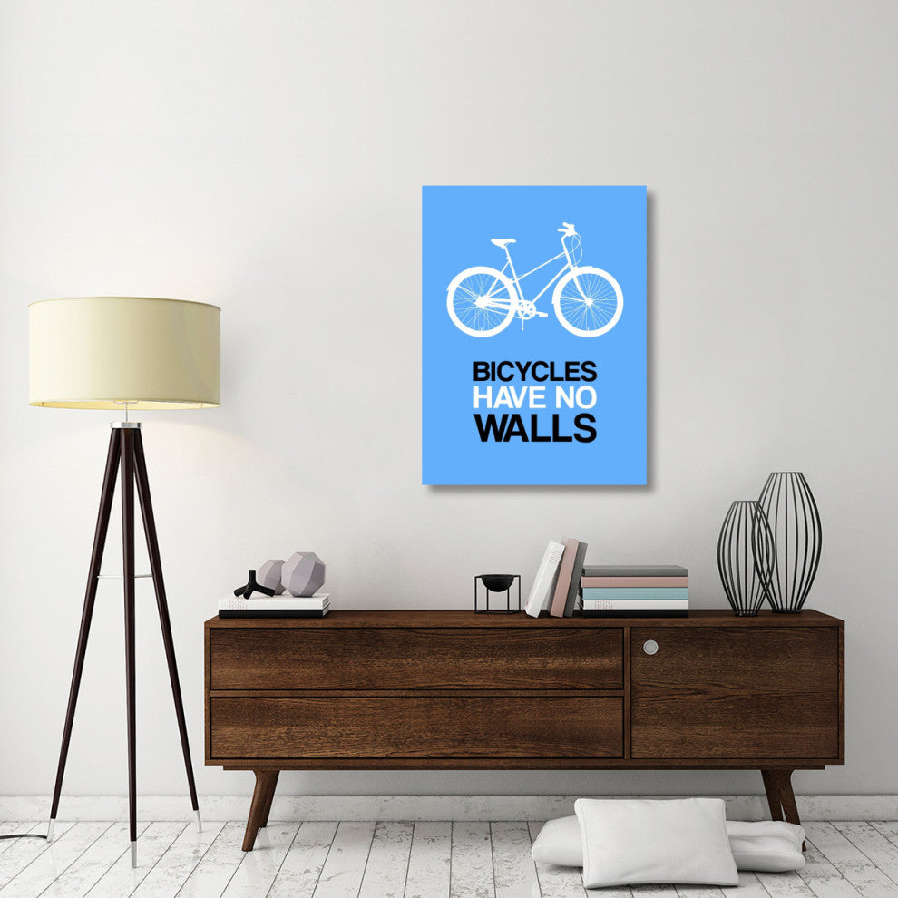 "Bicycles Have No Walls Poster 2" Fine Art Print