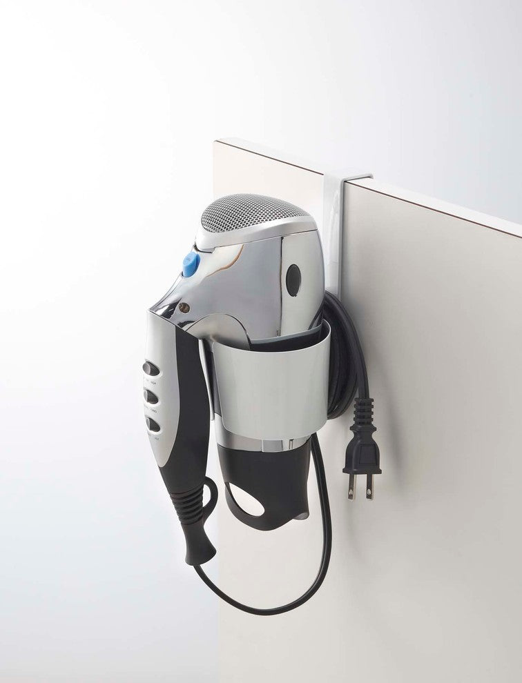 Beautes Blow Dryer Holder, White